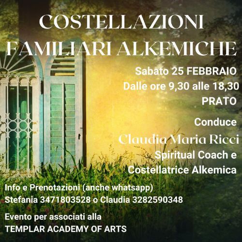 Costellazioni Familiari Alkemiche - 25 Febbraio - Prato